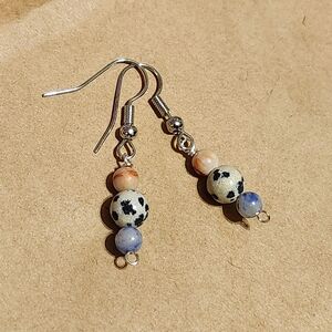 Elegant Multicolor Beaded Earrings